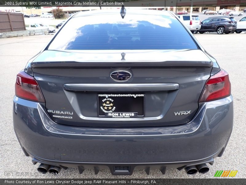 Magnetite Gray Metallic / Carbon Black 2021 Subaru WRX Limited