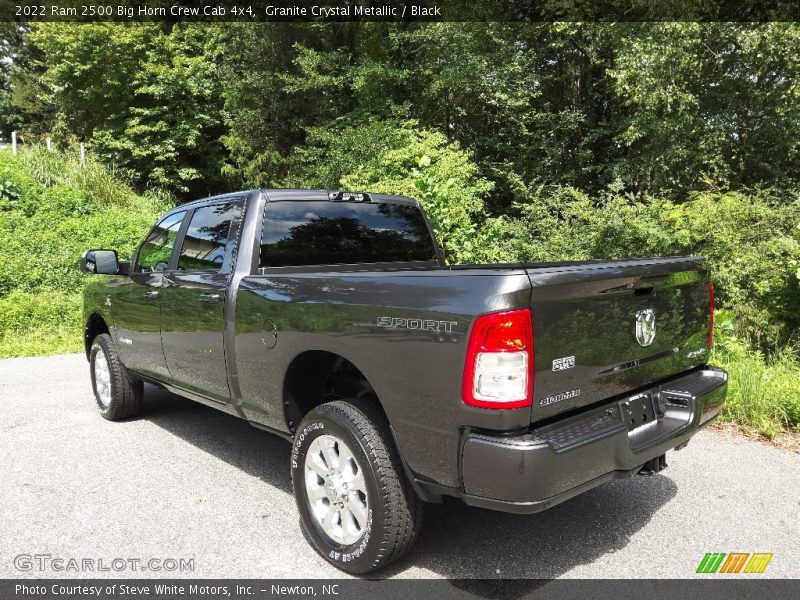 Granite Crystal Metallic / Black 2022 Ram 2500 Big Horn Crew Cab 4x4