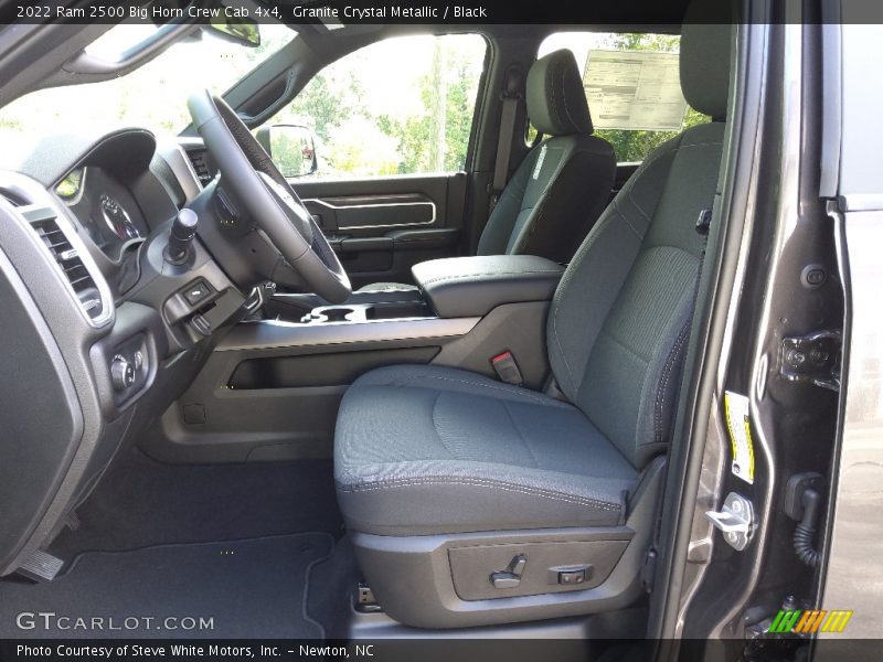 Granite Crystal Metallic / Black 2022 Ram 2500 Big Horn Crew Cab 4x4