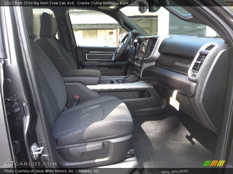 Granite Crystal Metallic / Black 2022 Ram 2500 Big Horn Crew Cab 4x4