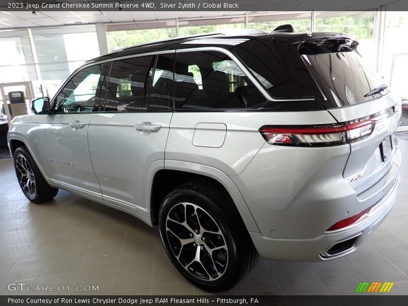 Silver Zynith / Global Black 2023 Jeep Grand Cherokee Summit Reserve 4WD