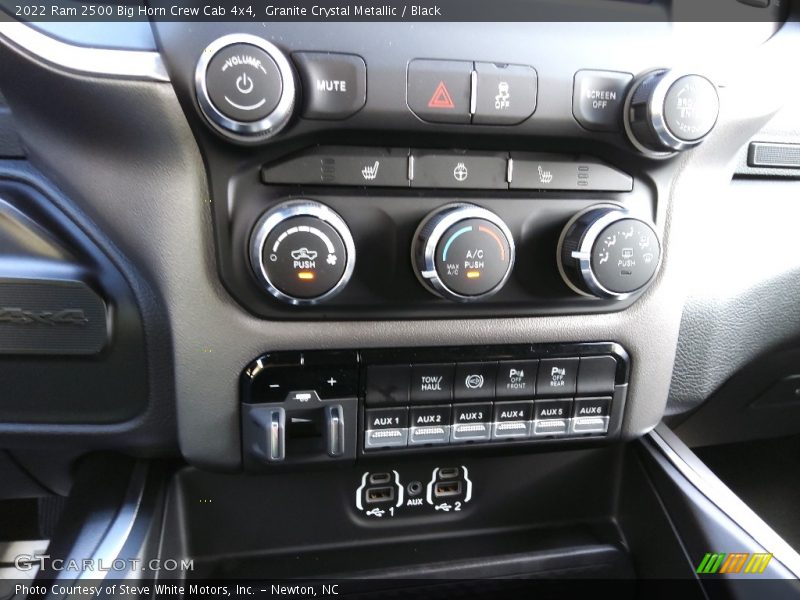 Granite Crystal Metallic / Black 2022 Ram 2500 Big Horn Crew Cab 4x4