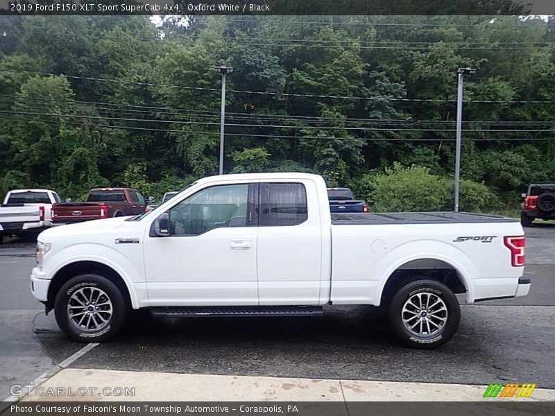  2019 F150 XLT Sport SuperCab 4x4 Oxford White