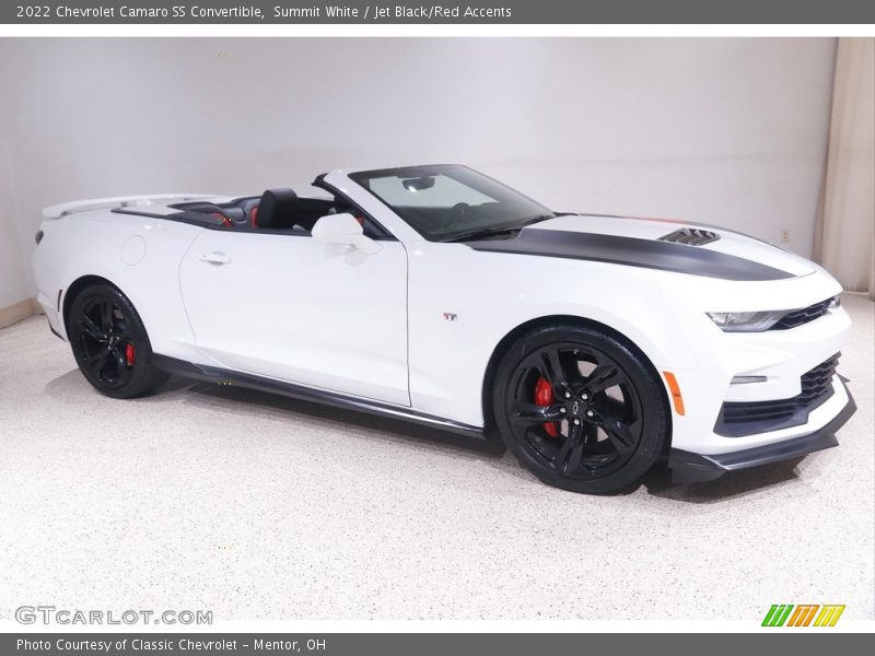  2022 Camaro SS Convertible Summit White