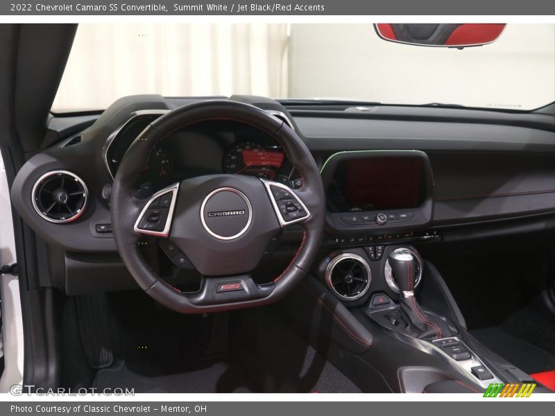 Dashboard of 2022 Camaro SS Convertible