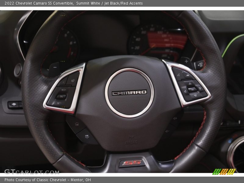  2022 Camaro SS Convertible Steering Wheel