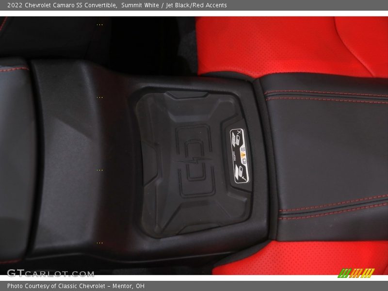 Summit White / Jet Black/Red Accents 2022 Chevrolet Camaro SS Convertible
