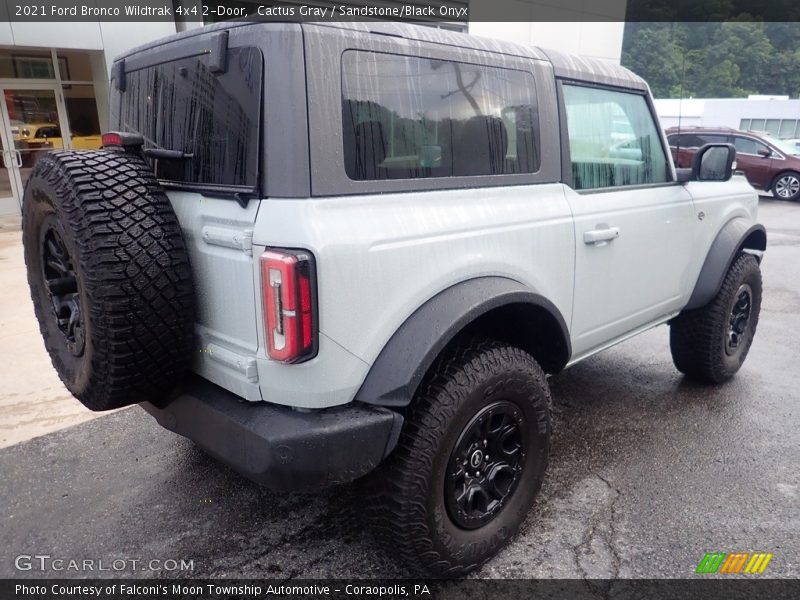 Cactus Gray / Sandstone/Black Onyx 2021 Ford Bronco Wildtrak 4x4 2-Door