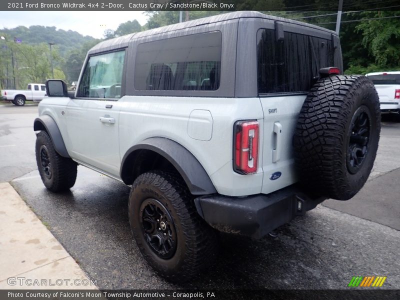 Cactus Gray / Sandstone/Black Onyx 2021 Ford Bronco Wildtrak 4x4 2-Door