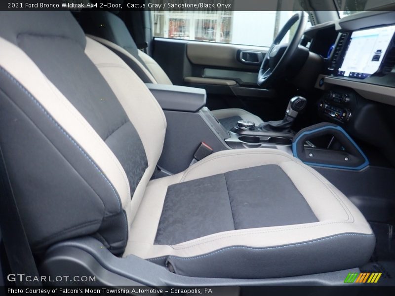 Cactus Gray / Sandstone/Black Onyx 2021 Ford Bronco Wildtrak 4x4 2-Door