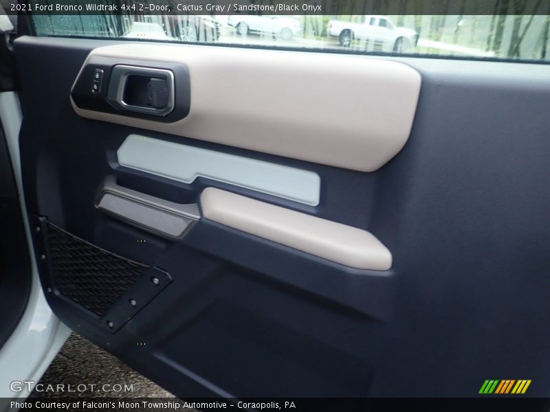 Cactus Gray / Sandstone/Black Onyx 2021 Ford Bronco Wildtrak 4x4 2-Door