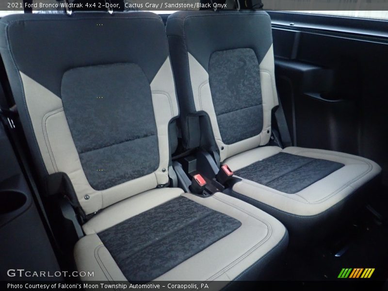 Rear Seat of 2021 Bronco Wildtrak 4x4 2-Door