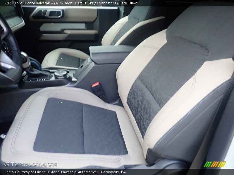 Front Seat of 2021 Bronco Wildtrak 4x4 2-Door