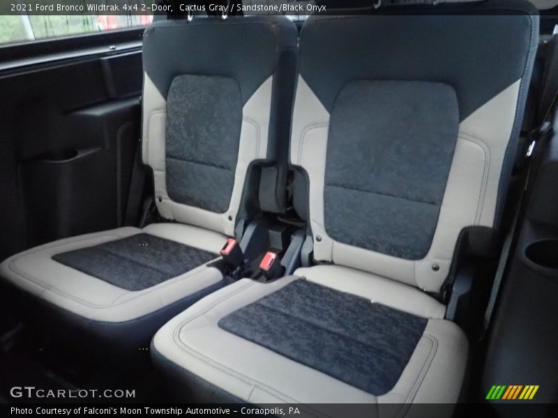 Rear Seat of 2021 Bronco Wildtrak 4x4 2-Door