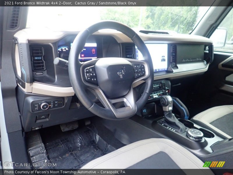Front Seat of 2021 Bronco Wildtrak 4x4 2-Door