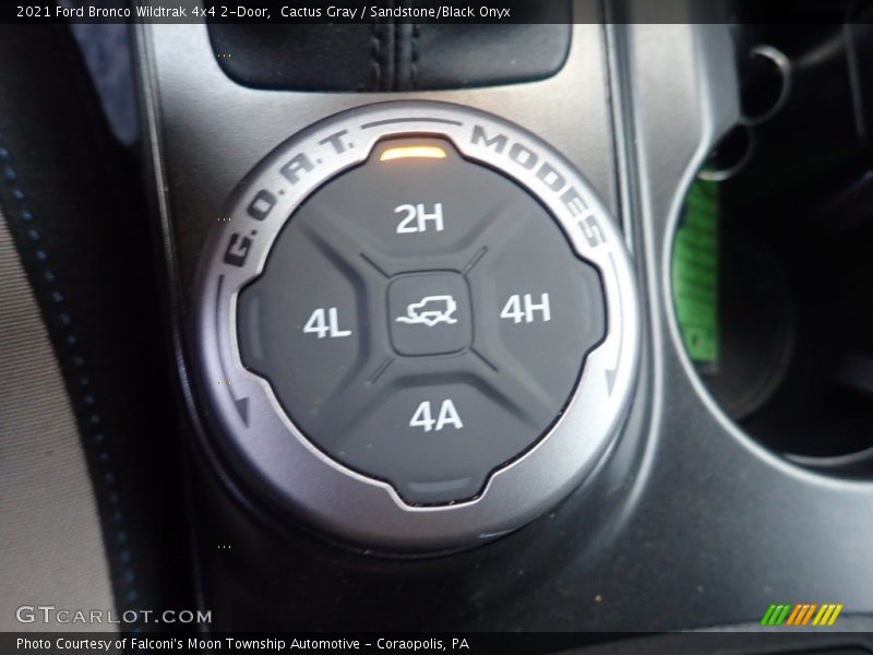 Cactus Gray / Sandstone/Black Onyx 2021 Ford Bronco Wildtrak 4x4 2-Door
