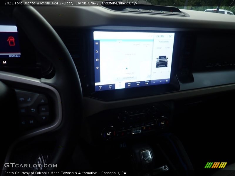 Cactus Gray / Sandstone/Black Onyx 2021 Ford Bronco Wildtrak 4x4 2-Door