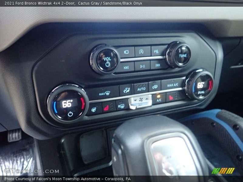 Cactus Gray / Sandstone/Black Onyx 2021 Ford Bronco Wildtrak 4x4 2-Door