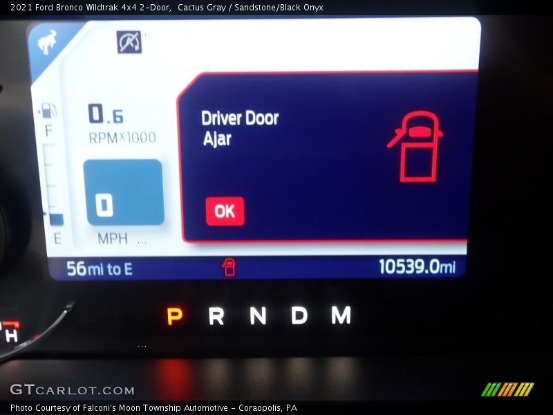 Cactus Gray / Sandstone/Black Onyx 2021 Ford Bronco Wildtrak 4x4 2-Door