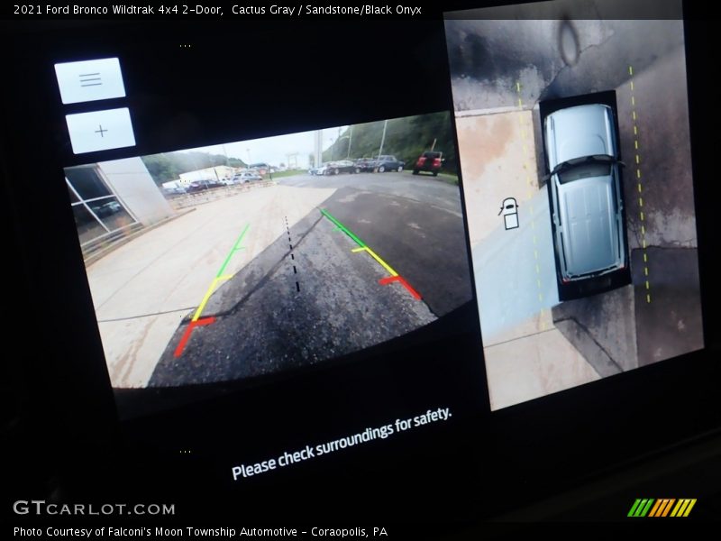 Cactus Gray / Sandstone/Black Onyx 2021 Ford Bronco Wildtrak 4x4 2-Door