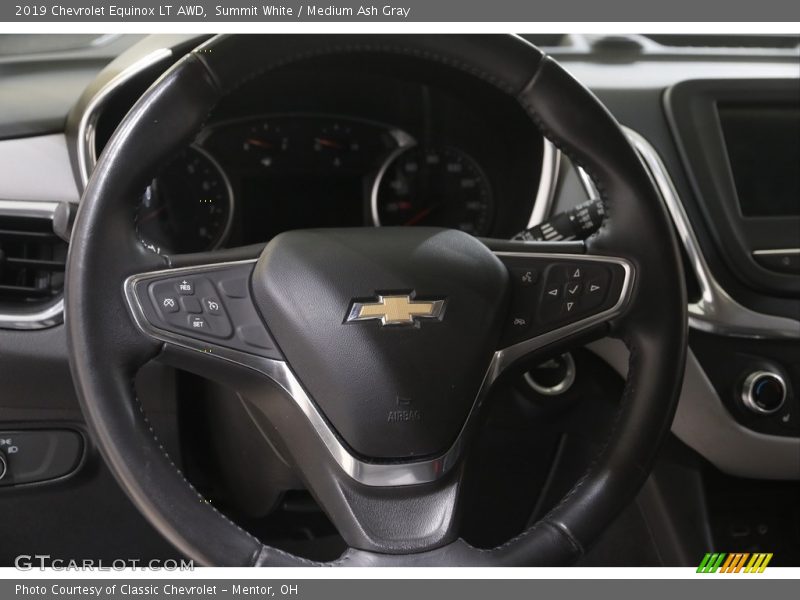 Summit White / Medium Ash Gray 2019 Chevrolet Equinox LT AWD