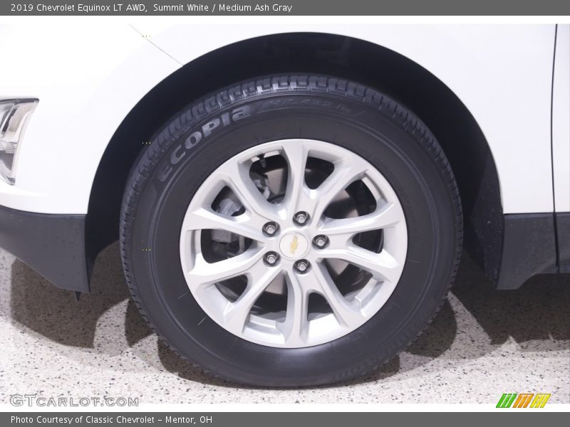 Summit White / Medium Ash Gray 2019 Chevrolet Equinox LT AWD