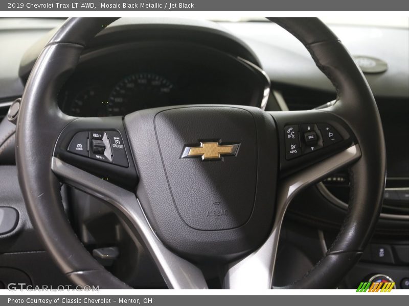 Mosaic Black Metallic / Jet Black 2019 Chevrolet Trax LT AWD