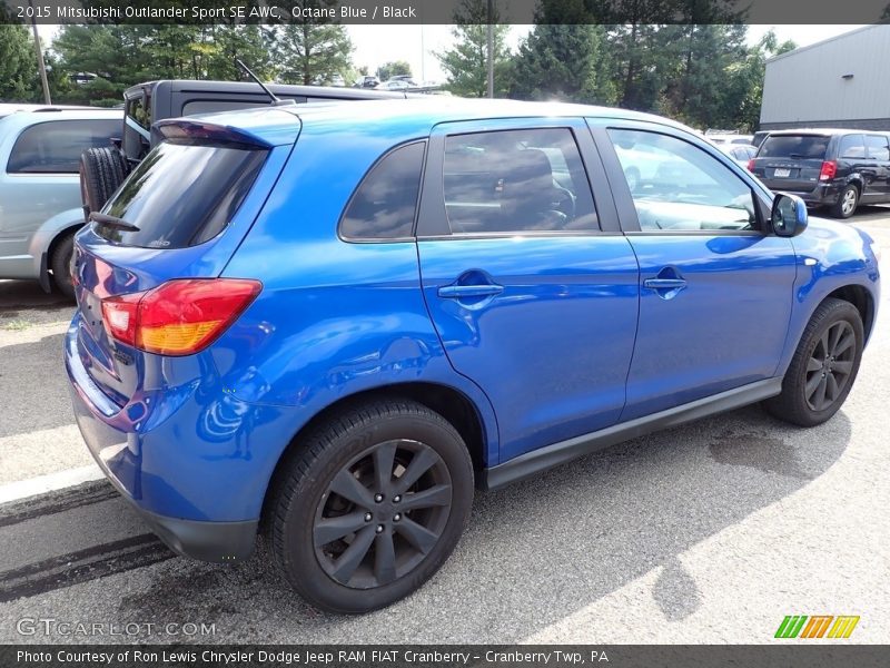 Octane Blue / Black 2015 Mitsubishi Outlander Sport SE AWC