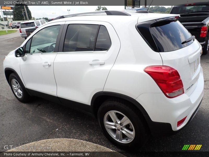 Summit White / Jet Black 2020 Chevrolet Trax LT AWD