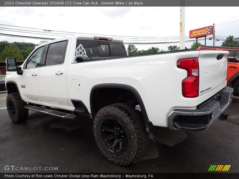 Summit White / Jet Black 2020 Chevrolet Silverado 2500HD LTZ Crew Cab 4x4