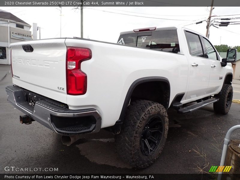 Summit White / Jet Black 2020 Chevrolet Silverado 2500HD LTZ Crew Cab 4x4