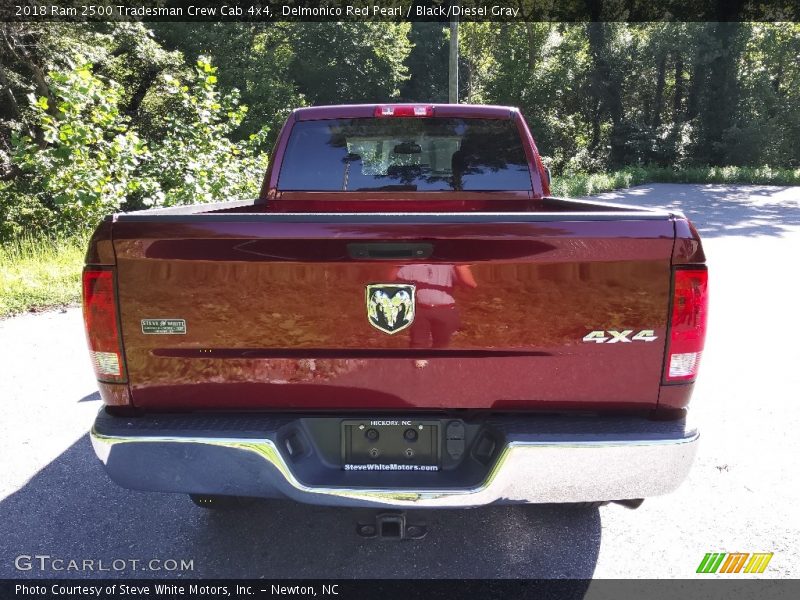 Delmonico Red Pearl / Black/Diesel Gray 2018 Ram 2500 Tradesman Crew Cab 4x4