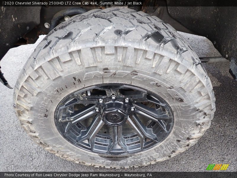 Summit White / Jet Black 2020 Chevrolet Silverado 2500HD LTZ Crew Cab 4x4