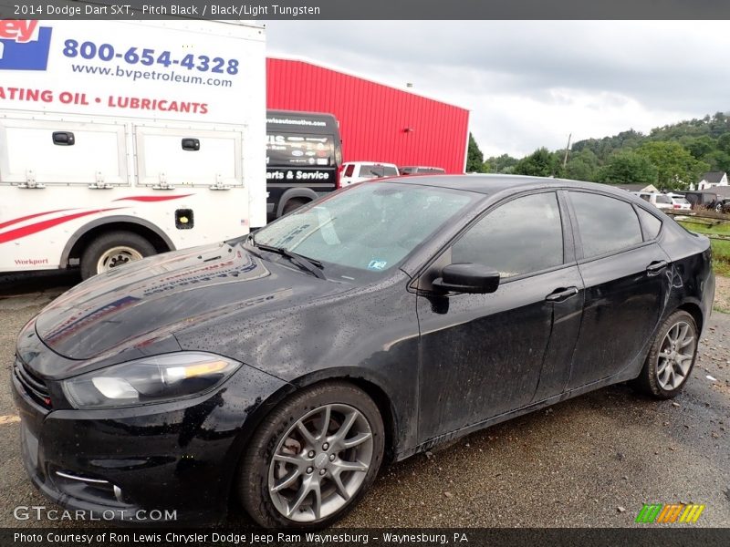 Pitch Black / Black/Light Tungsten 2014 Dodge Dart SXT