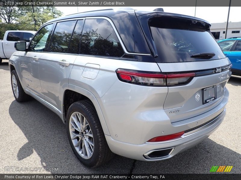Silver Zynith / Global Black 2023 Jeep Grand Cherokee Summit 4x4