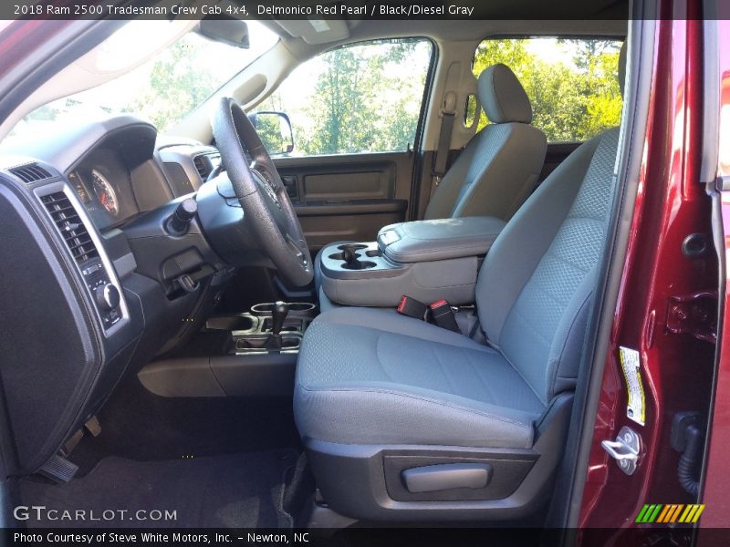 Delmonico Red Pearl / Black/Diesel Gray 2018 Ram 2500 Tradesman Crew Cab 4x4