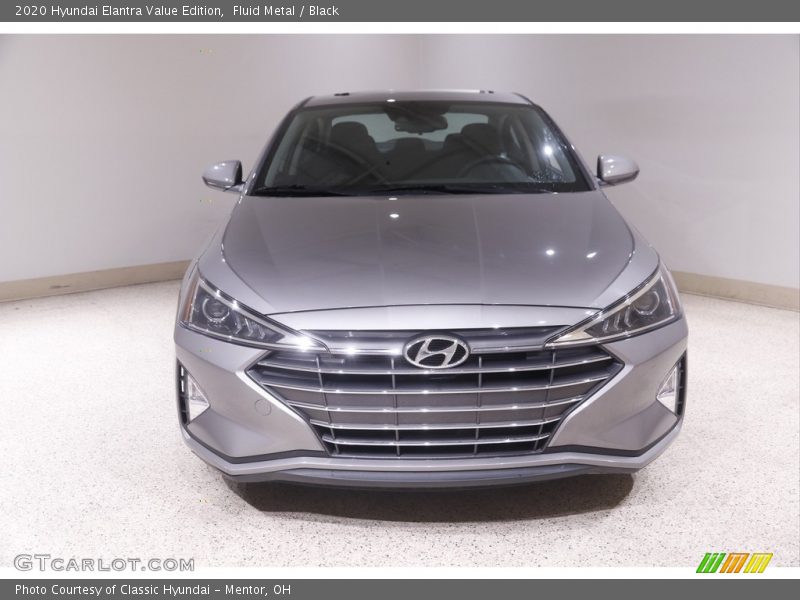 Fluid Metal / Black 2020 Hyundai Elantra Value Edition