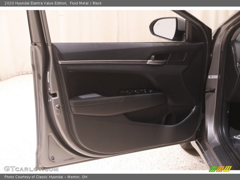 Fluid Metal / Black 2020 Hyundai Elantra Value Edition