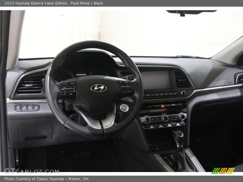 Fluid Metal / Black 2020 Hyundai Elantra Value Edition