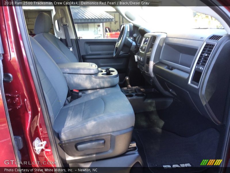 Delmonico Red Pearl / Black/Diesel Gray 2018 Ram 2500 Tradesman Crew Cab 4x4