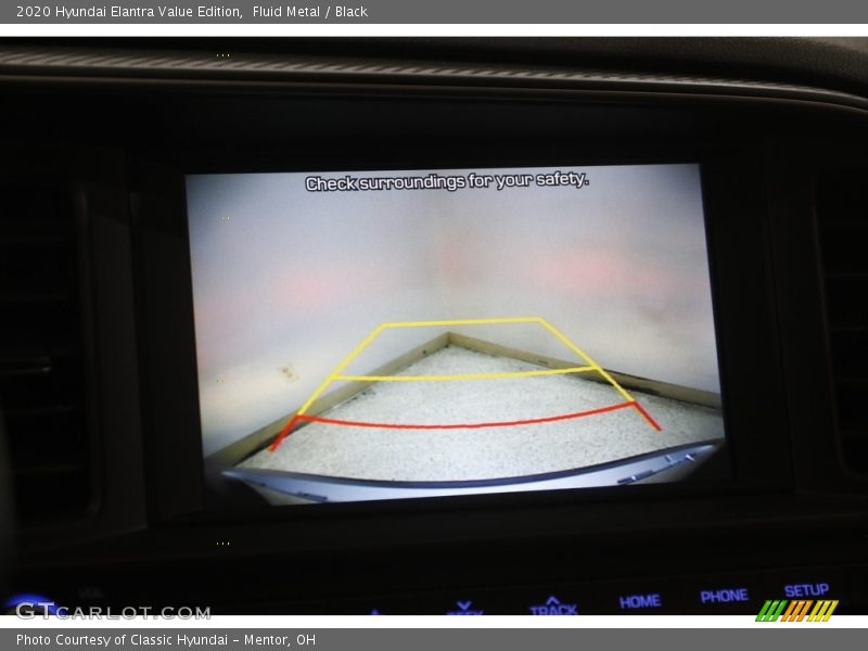 Fluid Metal / Black 2020 Hyundai Elantra Value Edition