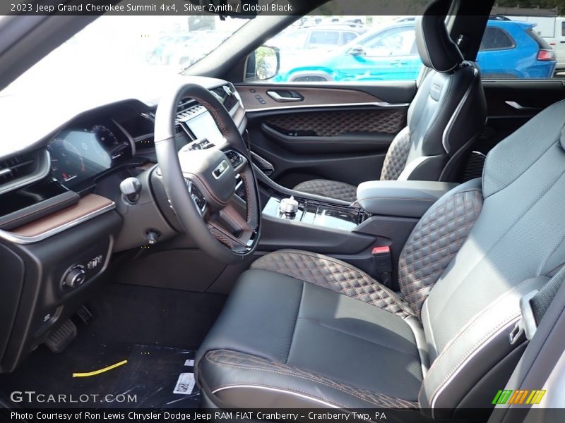  2023 Grand Cherokee Summit 4x4 Global Black Interior