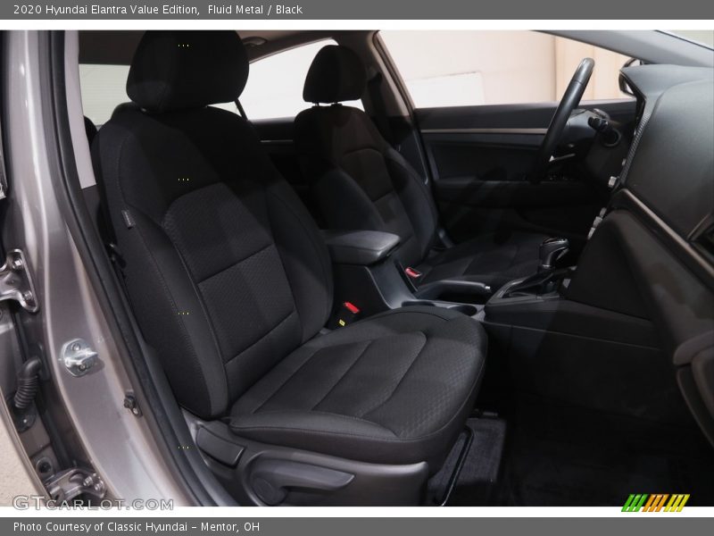 Fluid Metal / Black 2020 Hyundai Elantra Value Edition