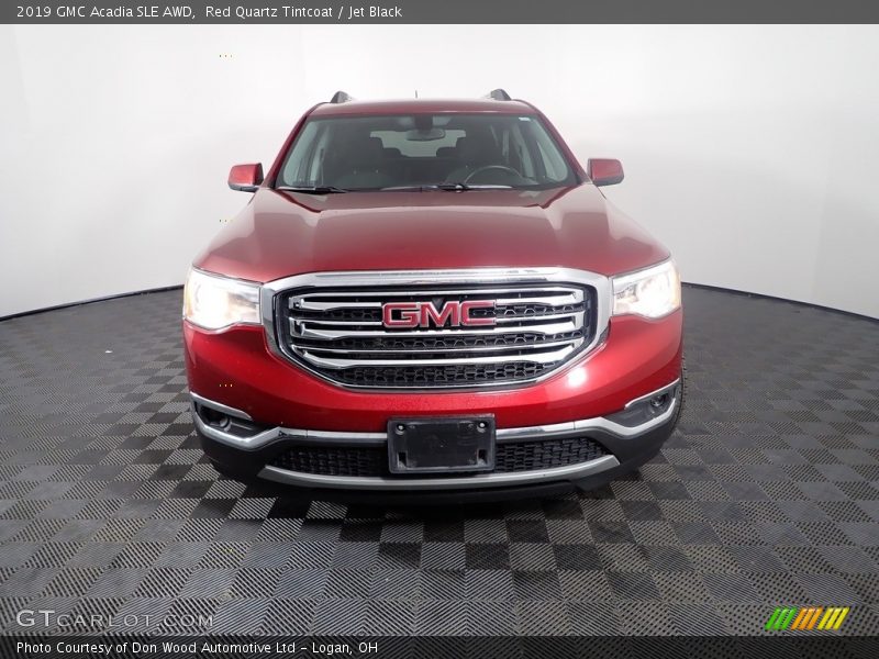 Red Quartz Tintcoat / Jet Black 2019 GMC Acadia SLE AWD