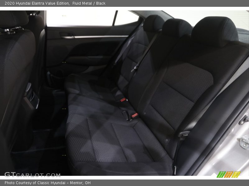 Fluid Metal / Black 2020 Hyundai Elantra Value Edition