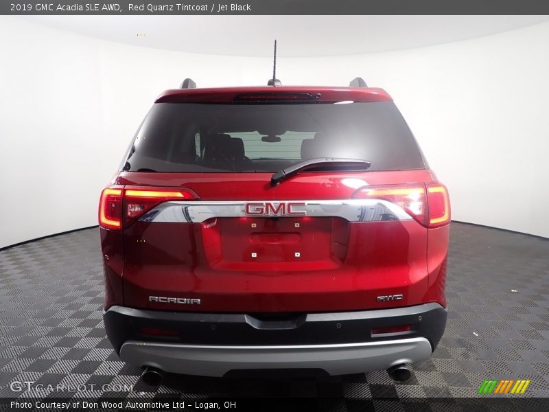 Red Quartz Tintcoat / Jet Black 2019 GMC Acadia SLE AWD