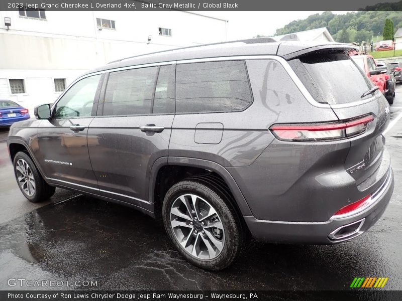 Baltic Gray Metallic / Global Black 2023 Jeep Grand Cherokee L Overland 4x4