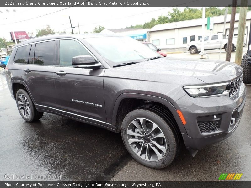 Baltic Gray Metallic / Global Black 2023 Jeep Grand Cherokee L Overland 4x4