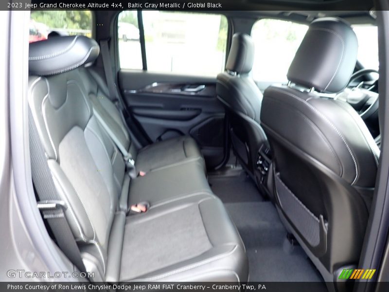 Rear Seat of 2023 Grand Cherokee Altitude 4x4
