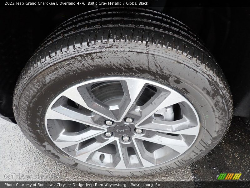 Baltic Gray Metallic / Global Black 2023 Jeep Grand Cherokee L Overland 4x4